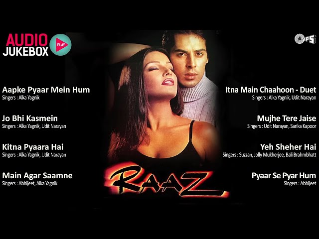 Raaz Movie All Songs || Audio Jukebox || Dino Morea | Bipasha Basu | Bollywood Movie Songs class=