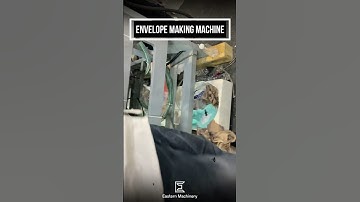 Envelope Making Machine for Bulk Production | Ideal for Stationery & Printing Units