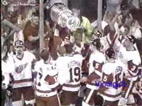 Detroit wins the Cup 6/7/97 Finals