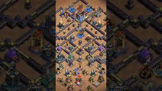 5200+ Trophy Legends Approved 🏆🔥 Can This TH18 Base Stop Every Attack? #shorts #th18base