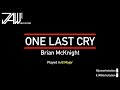 One Last Cry - Brian McKnight (Karaoke Version) (B)