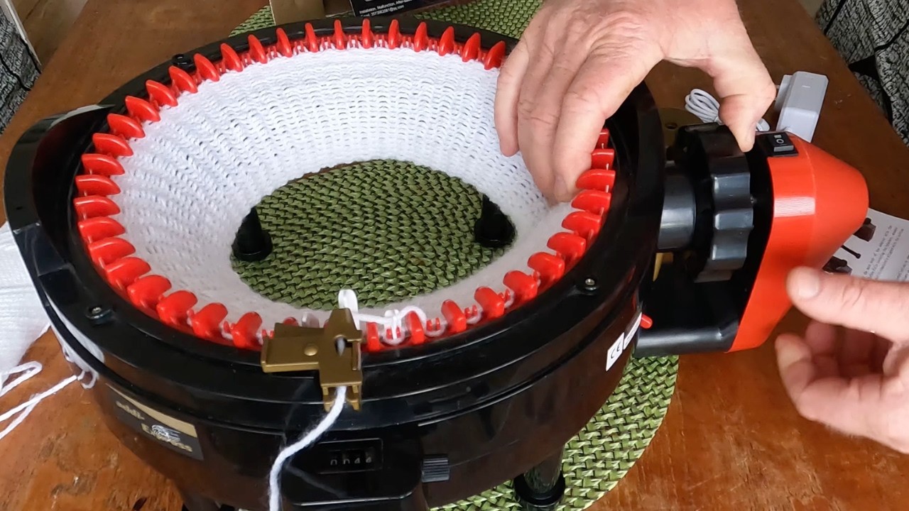 Addi Knitting Machine UPGRADE! ⚡ Steve Installs GEOCCI Motor & Tina ...