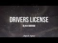 Olivia rodrigo  drivers license lyrics
