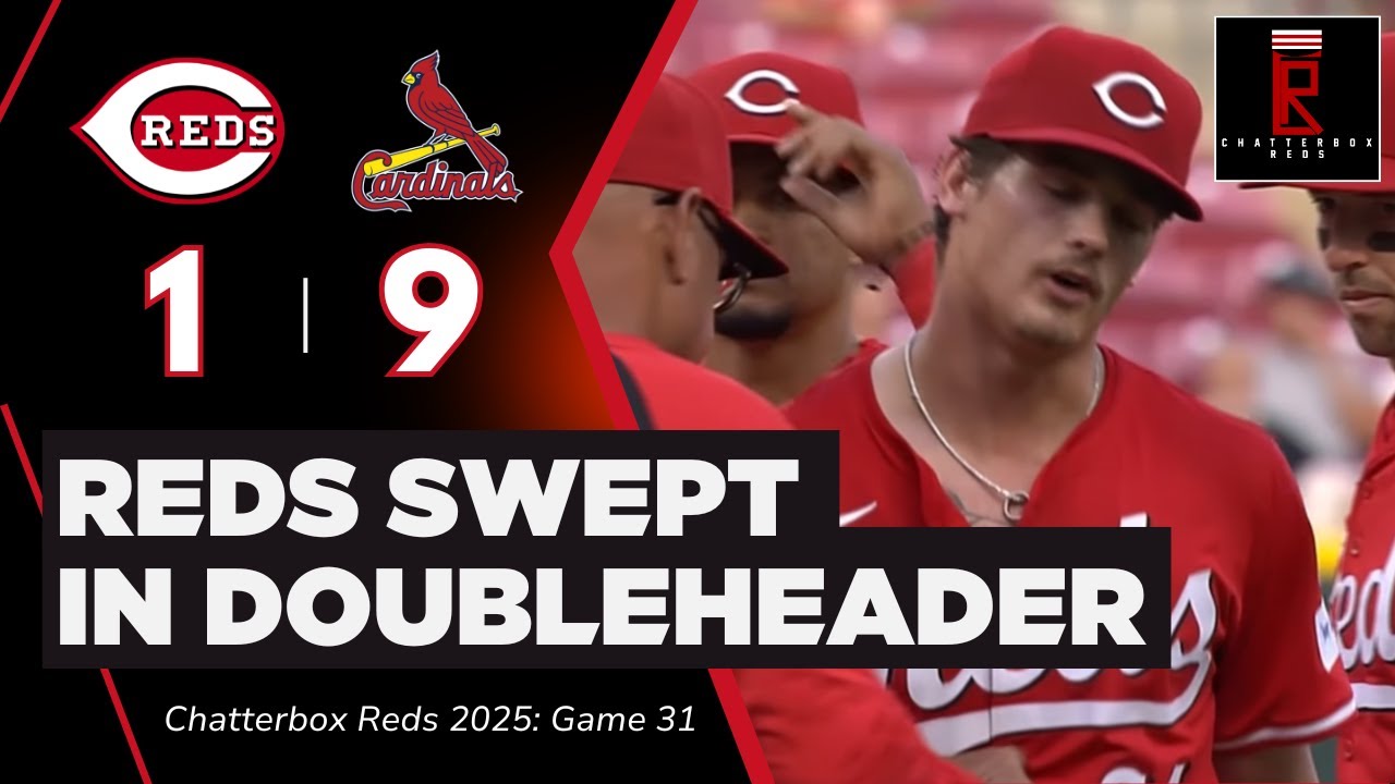 Chase Petty ROCKED in MLB Debut, Cincinnati Reds SWEPT in Doubleheader ...