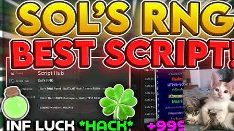 [NEW] Sols RNG Script Hack | INSTANT Roll + FREE Aura & Gamepass | LUCK Boost HACK | Pastebin | 2024