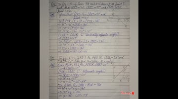 class 9 maths chapter 6 lines and angles exercise 6.3  study#maths#class9#ncert solutions