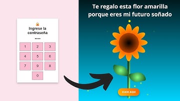🌻 Flor Amarilla con HTML, CSS y JavaScript | Explicación Fácil Desde Cero