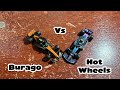 Comparación Burago vs Hot Wheels Fórmula 1 Escala 1/64 