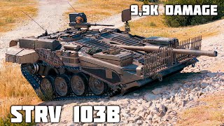 Strv 103B WoT – 8Kills, 9,9K Damage