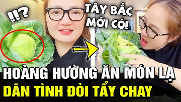 Ăn món Tây Bắc theo cách "CHẲNG GIỐNG AI", Hoàng Hường bị CĐM NÉM ĐÁ vì không đảm bảo | TB Trends
