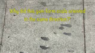 Gum on Sidewalk Explained