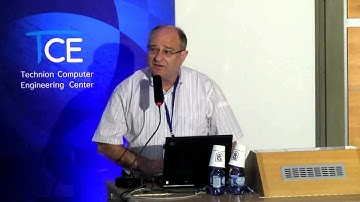Technion President Prof. Peretz Lavie - Technion Computer Engineering Conference