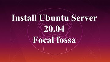 Install Ubuntu Server 20.04 On Virtualbox  #part-1 || 2020 Tutorial Linux