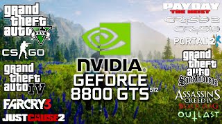 GeForce 8800 GTS in 2022 - Test in 17 Games