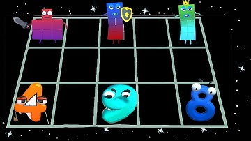 Mergre Number Cube: Fam Run VS Number Run: Merge 3D Math - Merge Battles  ( Part 2 )