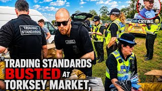 Traders BUSTED @ Torksey Carboot Market 🫨 Lincolnshire.         Trading standards raid