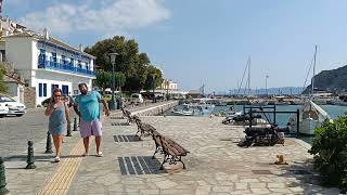 Walking tour along the Skopelos promenade