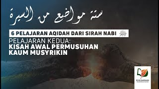 Pelajaran Kedua: Kisah Awal Permusuhan Kaum Musyrikin - Sittah Mawadhi' Minas Sirah