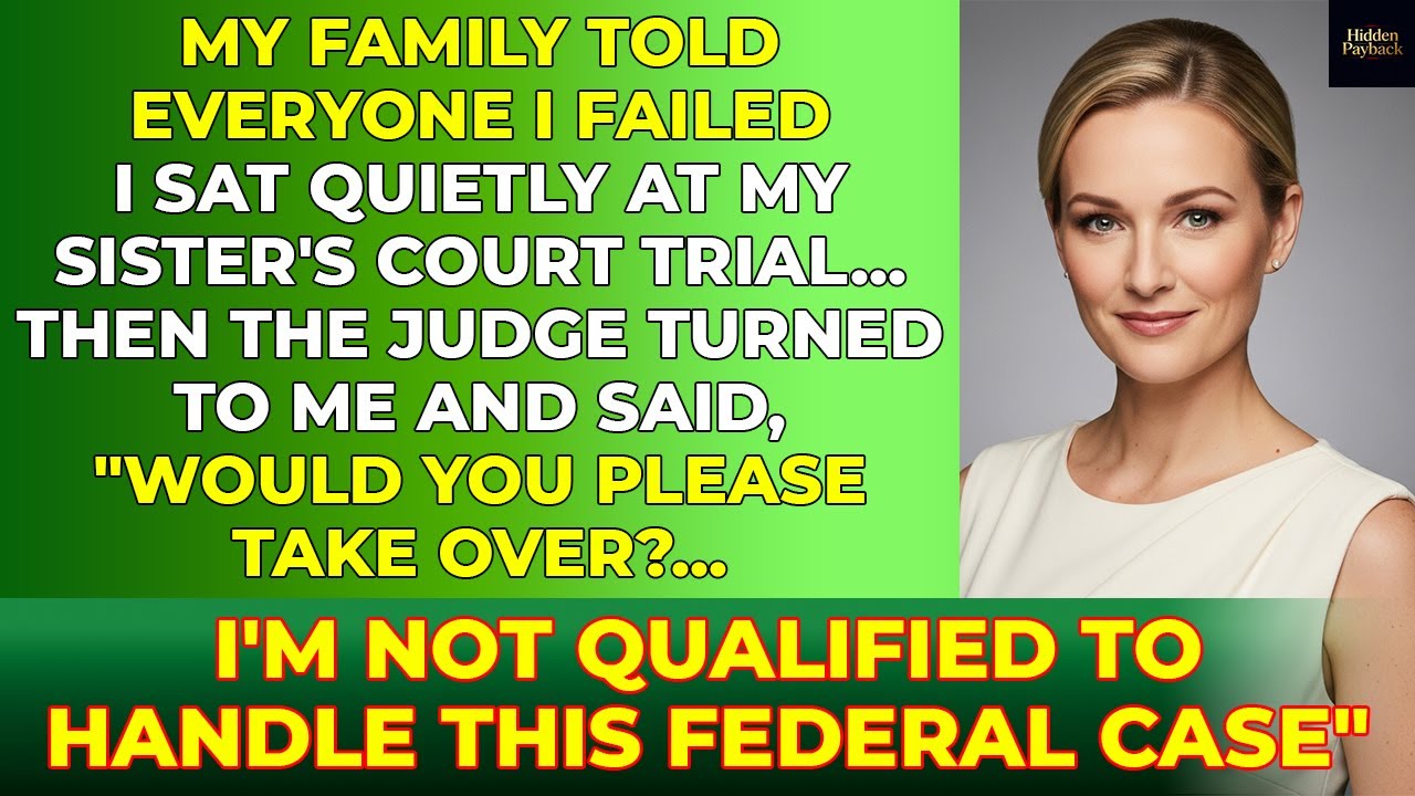 Family Said I Failed—Then the Judge Asked Me to Take the Bench Herself