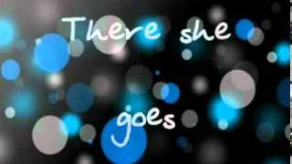 Video thumbnail of "there she goes by sixpence none the richer (lyrics)"