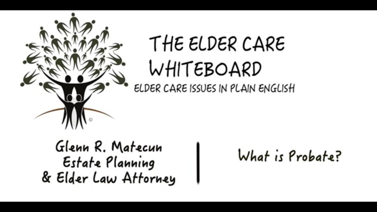 What is Probate? | Glenn Matecun | Michigan Probate Attorney