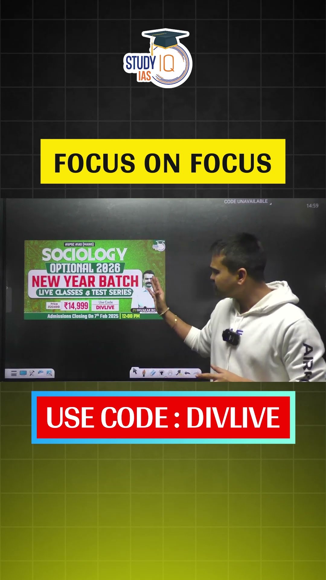 Call Newport - Focus on Focus #upsc #ias