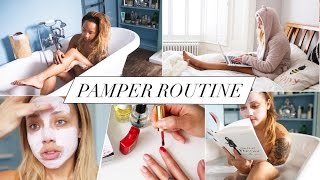 MY AT-HOME PAMPER ROUTINE | ad | Samantha Maria