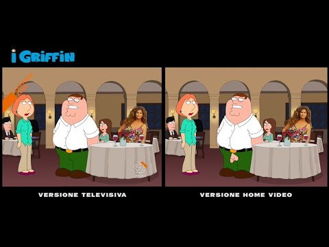 I GRIFFIN - versione censurata e originale a confronto