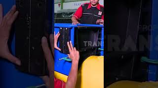 LAPTOP SIUNYIL- JALAN-JALAN KE PABRIK KERAMBA JARING APUNG - PEMBUATAN JUKUNG AQUATEC #part3 #shorts