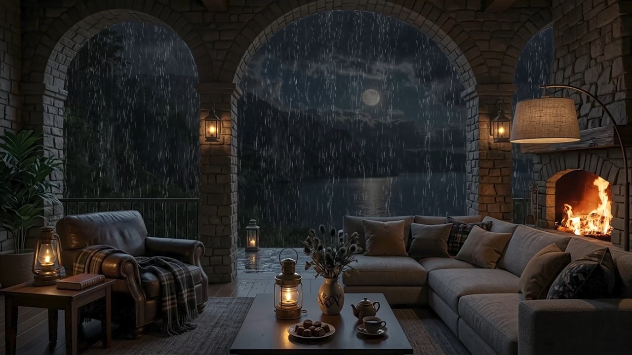 When It Hurts Most at Night 🌧️ Soothing Rain for Relaxation and Rest