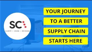 Your journey to a better supply chain starts here