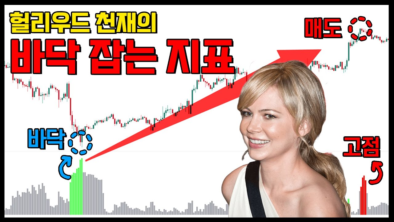 헐리우드 배우를 트레이딩 대회 우승자로 만들어 준 바닥 잡는 지표 공개합니다.