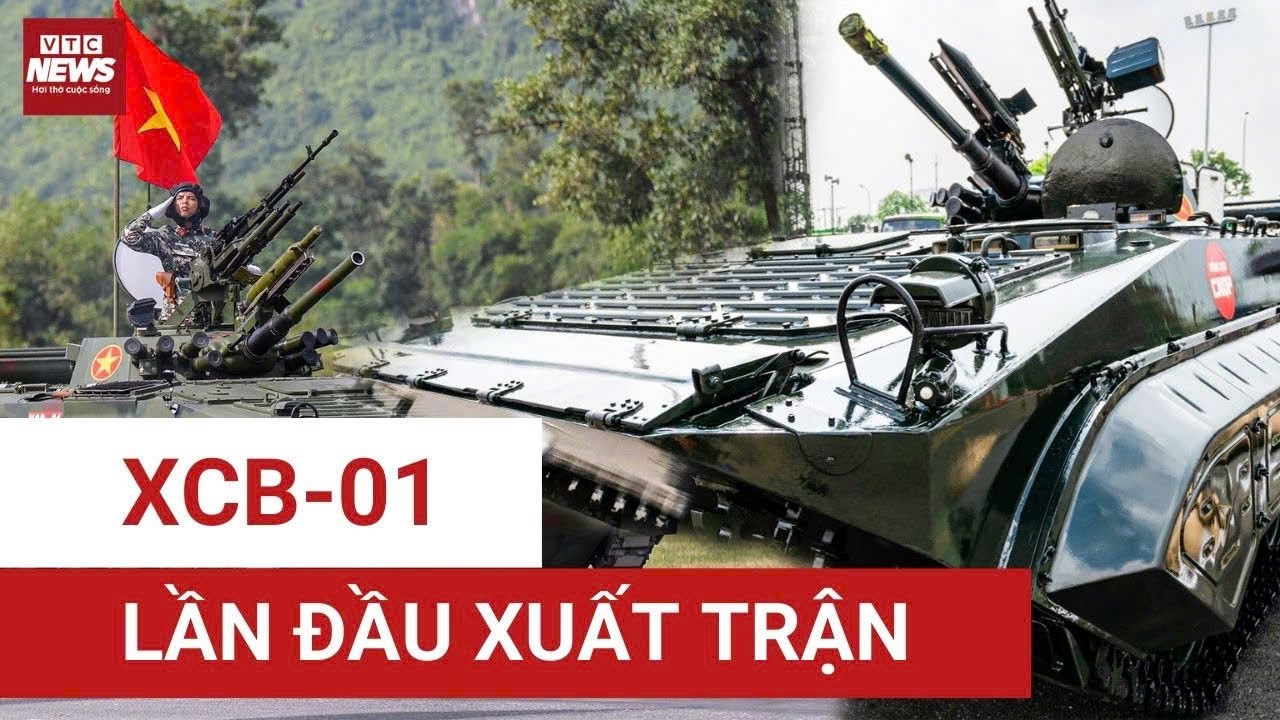 Xe tăng XCB-01 – ‘Chiến binh thép’ của Việt Nam lần đầu lộ diện ở diễu binh A80 đáng gờm thế nào?