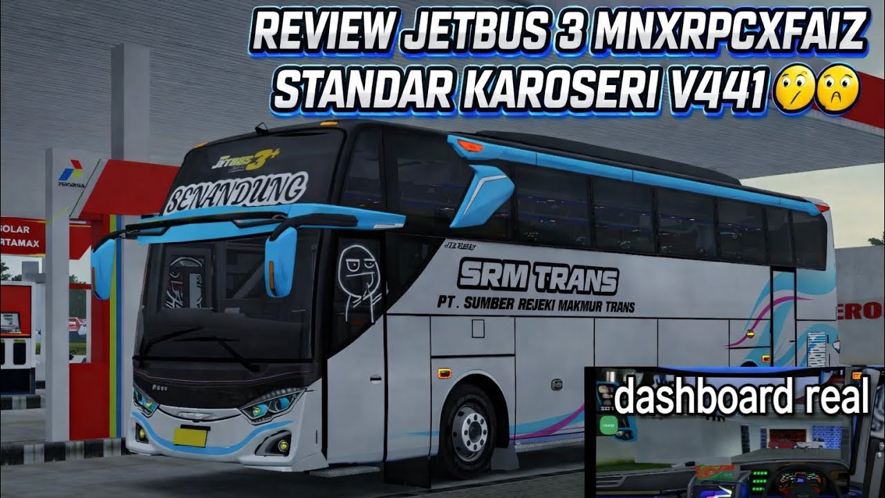 TERLALU REAL SETIRNYA 😭?!! RIVIEW KODENAME JETBUS 3 MNXRPCXFAIZ STANDAR KAROSERI BUSSID V441 🗿🙏