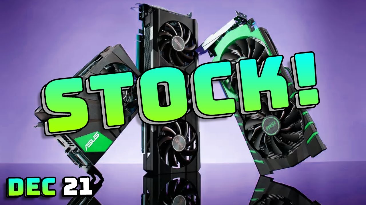 A GPU Miracle? Increased Stock... But Theres A Catch. A GPU Crisis