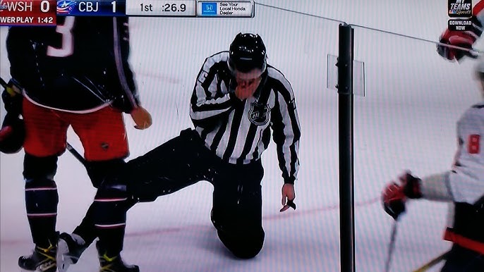 Referee Wes McCauley replaced in Game 6 after falling on ice