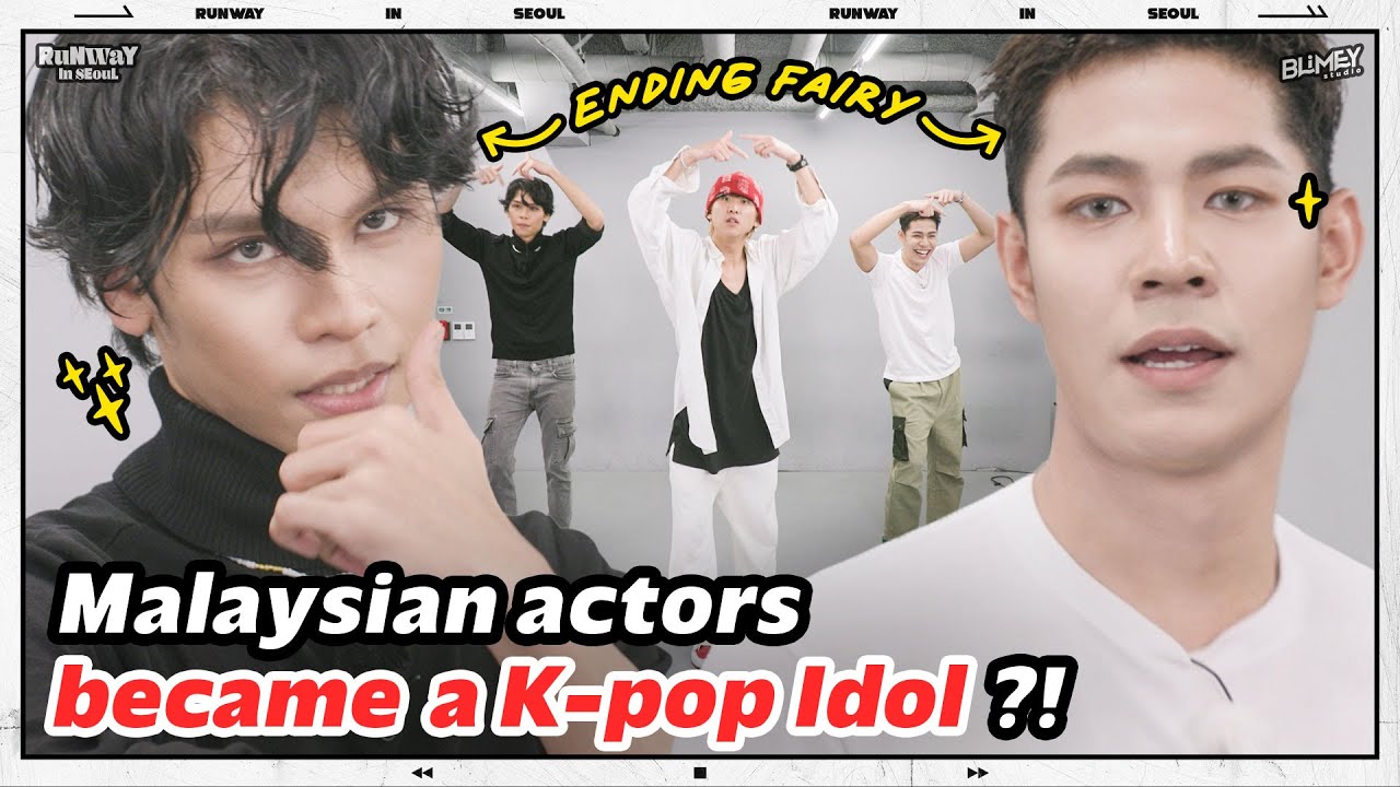 #Meerqeen dan #Nadhir menari #NCT127 'Kick it' di studio menari #1MILLION?! | Runway in Seoul EP.4