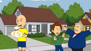 Caillou Uses Boriss Checkings Account Money For Chuck E. Cheesesgrounded