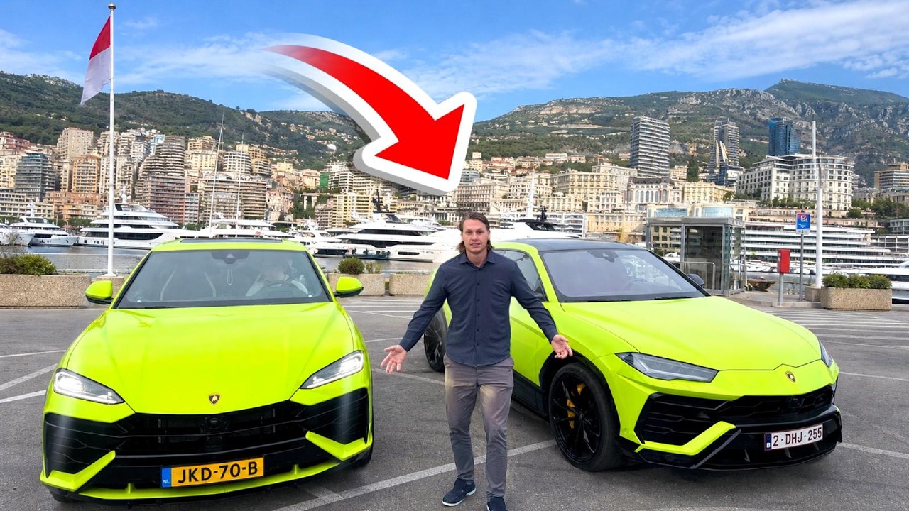 Top-Snelheid Lamborghini Urus Testen Omw Monaco.... #383
