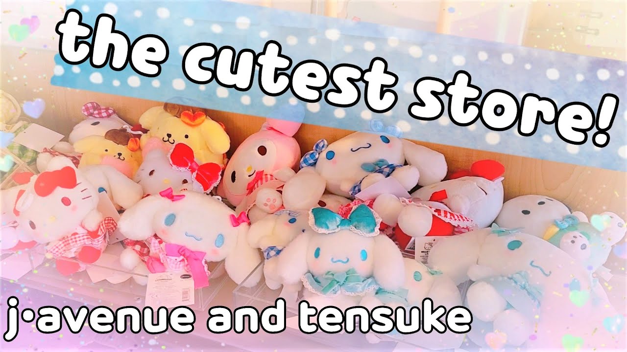 Tensuke Market and J-Avenue! A day of shopping for CUTE STUFF! :D And ...