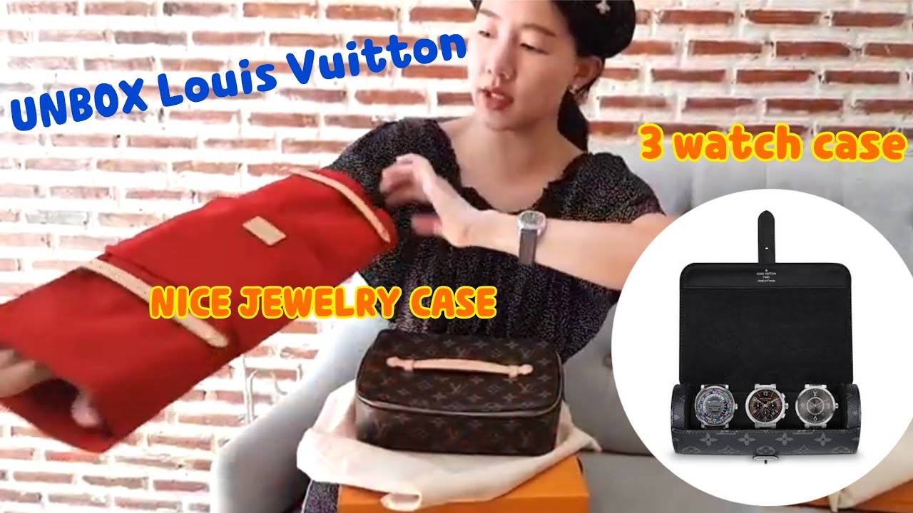 Review Lv 3 watch case VS LV Nice Jewelry case 