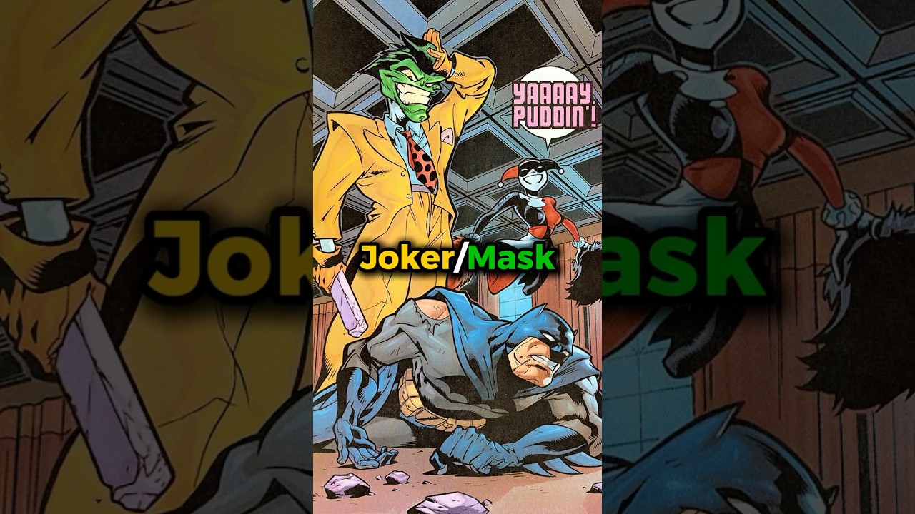 Follow for more. Batman fought Joker with the Mask! 