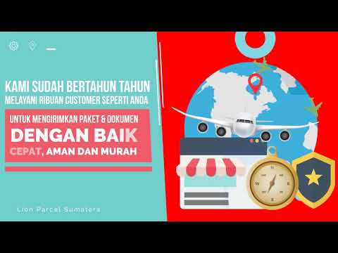 Contoh Video Iklan Lion Parcel, Jasa pengiriman Paket, POS, J&T, JNE, TIKI (Jasa Pembuatan Video)