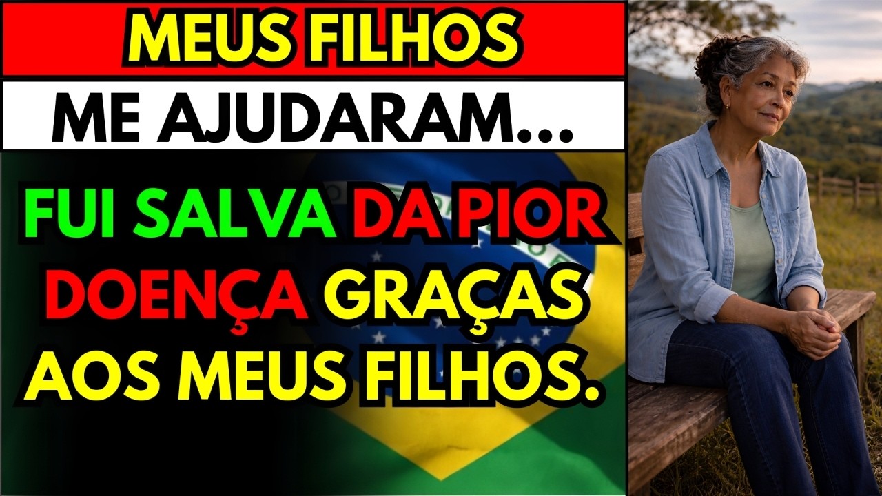 HISTÓRIA VERDADEIRA DESTA AVÓ👵| MEUS FILHOS ME AJUDARAM A ME SALVAR DO CÂNCER.