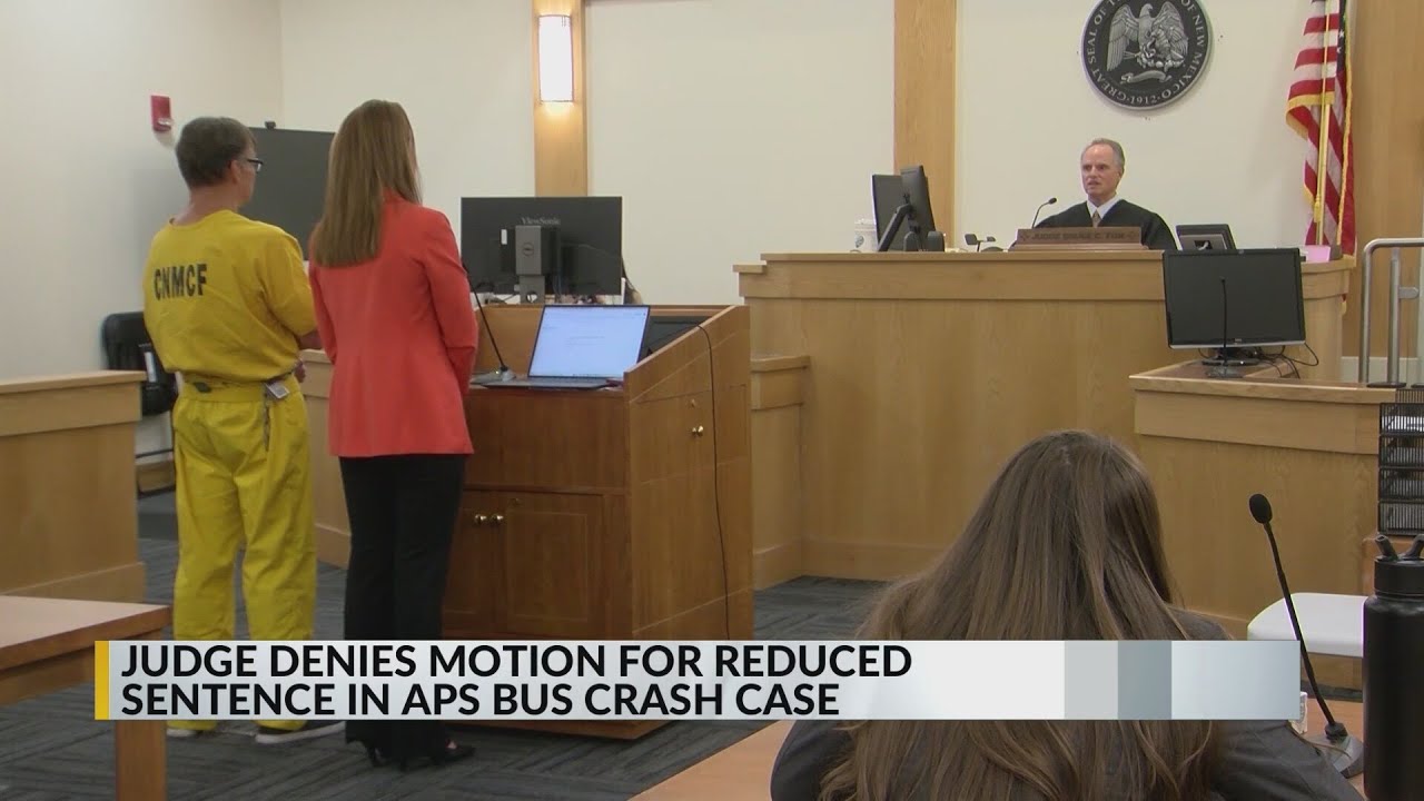 Man who crashed into packed APS school bus asks court for shorter sentence