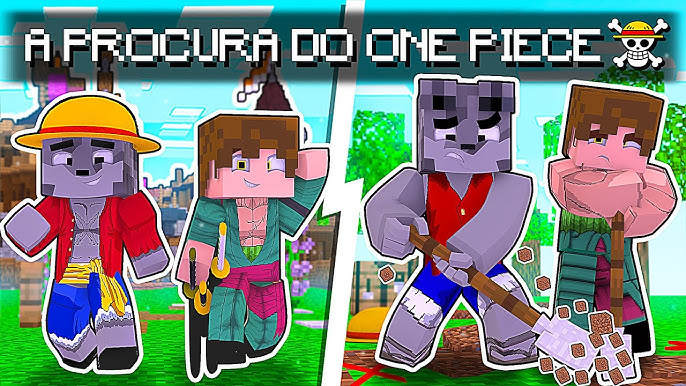 Minecraft : One Piece M - E SE LUFFY COMESSE A MAGU MAGU NO MI FRUTA DA  LAVA ! Ep 1 