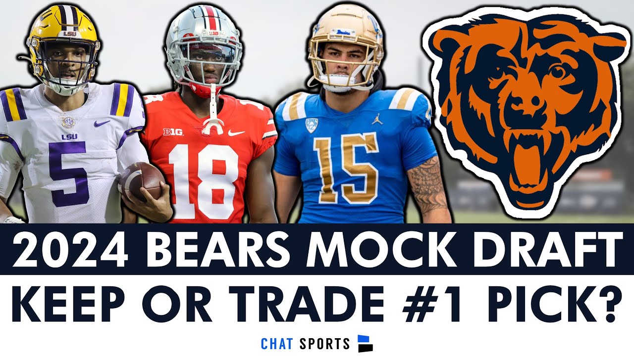 2 ROUND 2024 NFL Mock Draft WITH TRADES