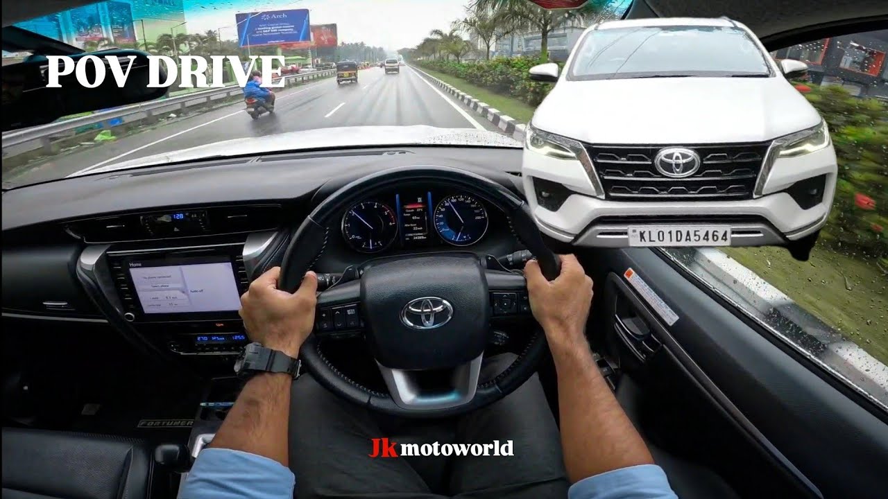 TOYOTA FORTUNER 4×4 | POV DRIVE🔥 | 201 bhp 💥| Jkmotoworld |