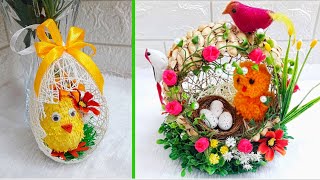 DIY 2 Easter  Decoration ideas step by step at home |DIY Low budget Easter décor ideas
