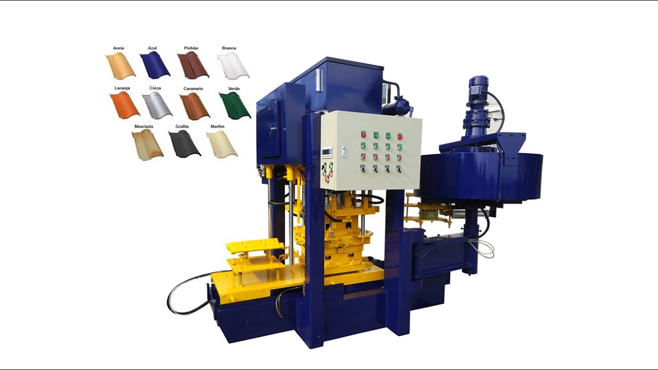 Automatic Cement roof tile machine SMY8-128